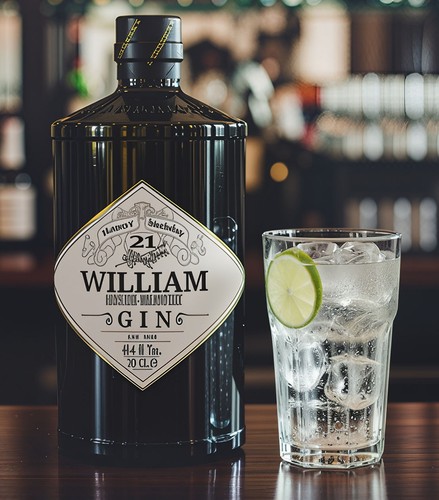 Personalised hendricks gin - hendricks,