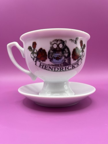 Hendricks gin cup - and, saucer