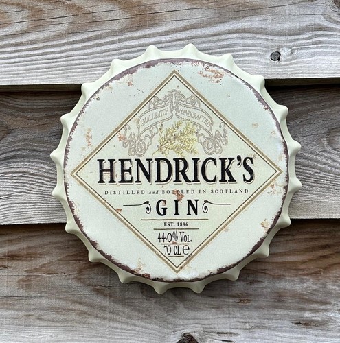 Hendrick gin metal bottle - hendrick's,