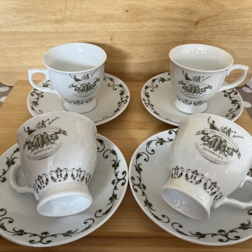 Hendricks gin tea cup and - cup,