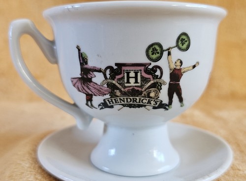 Hendrick gin cup saucer - cup, &