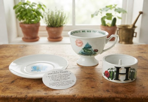 Hendricks gin tea cup - hendricks,