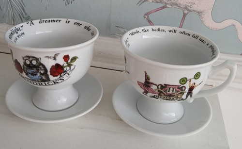 Hendricks gin tea cup - 2, x