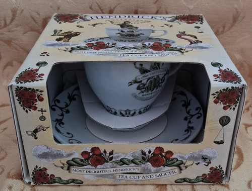 Hendricks gin tea cup - gin,
