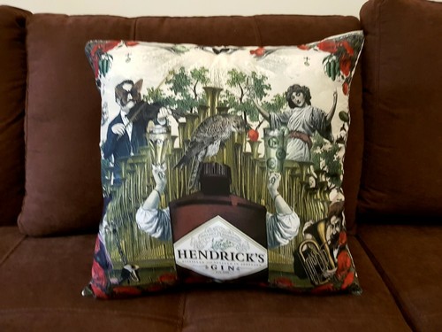 Hendricks gin cushion - gin,