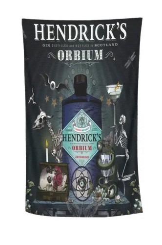 New hendricks orbium gin towel - hendricks,