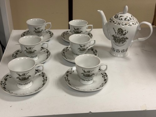 Hendricks gin tea set - hendricks,