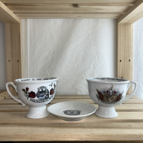 Hendricks gin cup saucer - x,