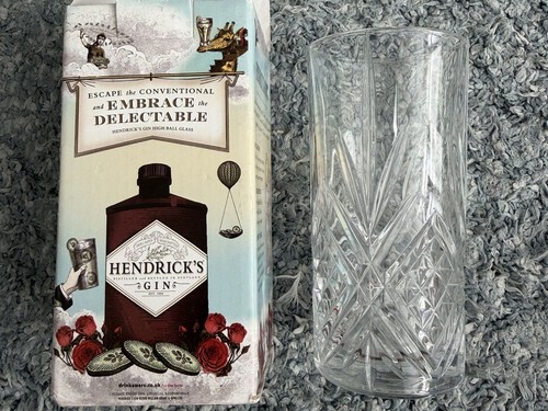 Hendrick gin highball glass - hendrick's,