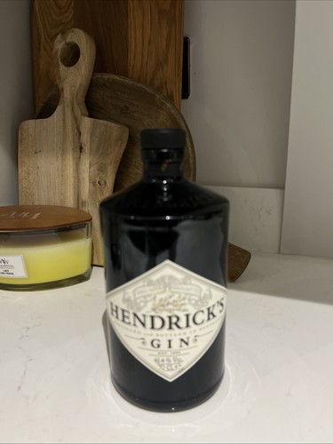 Hendricks gin bottle - hendricks,