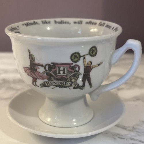 Hendricks gin tea cup and - gin,