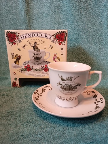 Hendricks gin teacup and - hendricks,