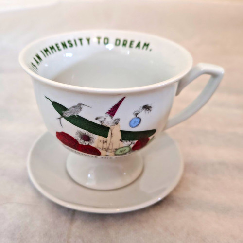 Hendricks gin cup saucer - gin,